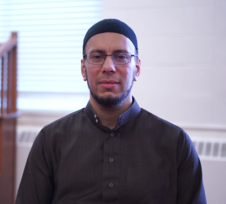 An image of Ahmed Khalil, the Muslim (Sunni) Chaplain at the Spirituality Centre.