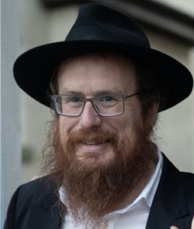 An image of Chaim Boyarsky, the Jewish Chaplain at the Spirituality Centre.